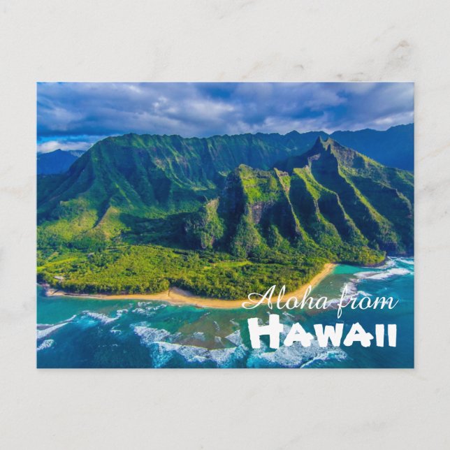 Carte Postale Aloha de Hawaii Postcard (Devant)