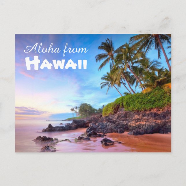 Carte Postale Aloha de Hawaii Postcard (Devant)