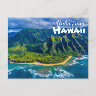 Carte Postale Aloha de Hawaii Postcard