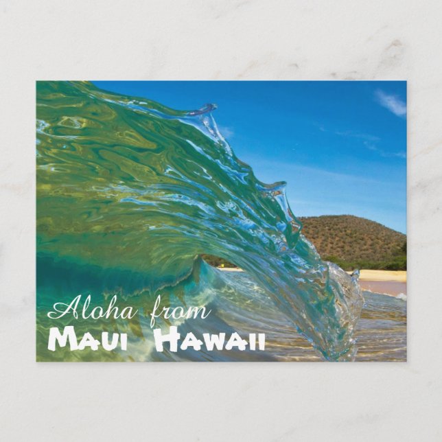 Carte Postale Aloha de Maui Hawaii (Devant)