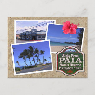 Carte Postale Aloha de Pa'ia