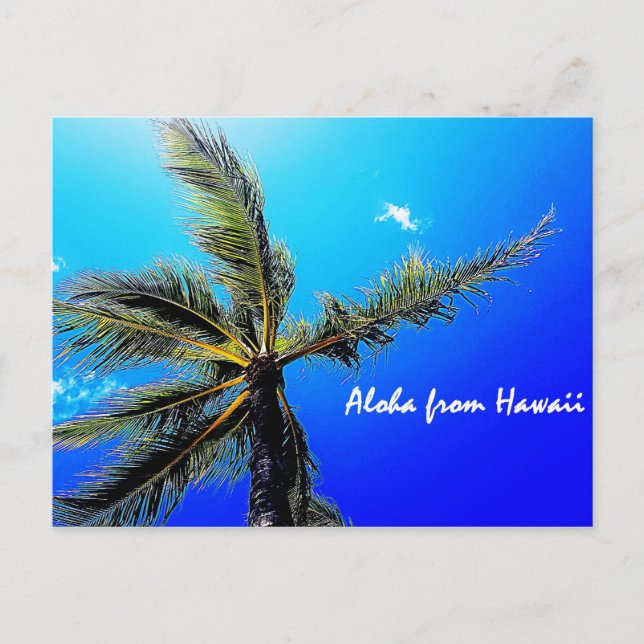 Carte Postale Aloha d'Hawaii (Devant)