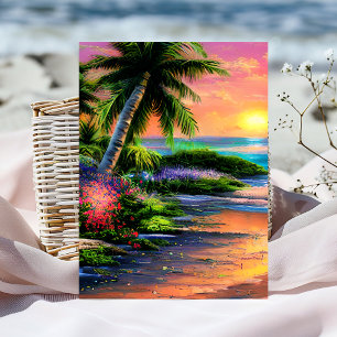 Carte postale Aloha hawaïenne