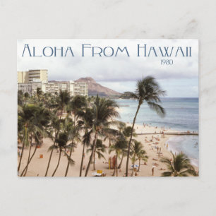 Carte Postale Aloha Hawaii