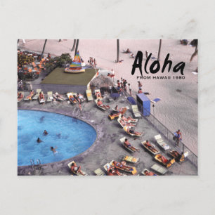Carte Postale Aloha Hawaii Baignades solaires hawaïennes