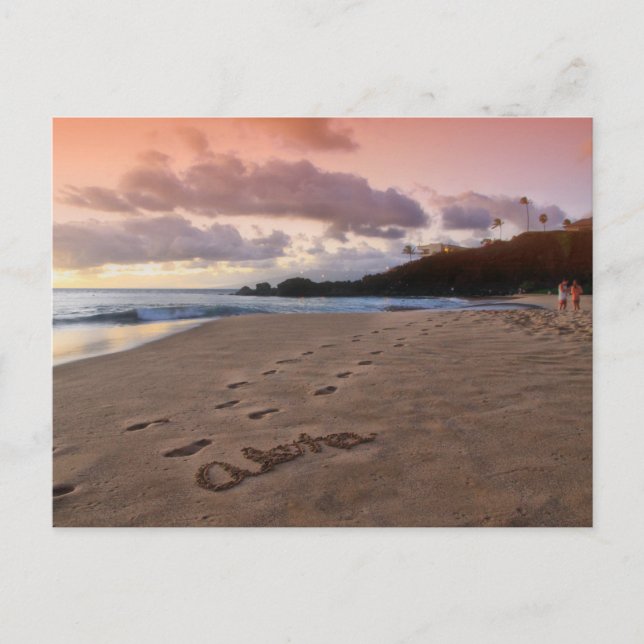 Carte postale Aloha Kaanapali Beach (Devant)