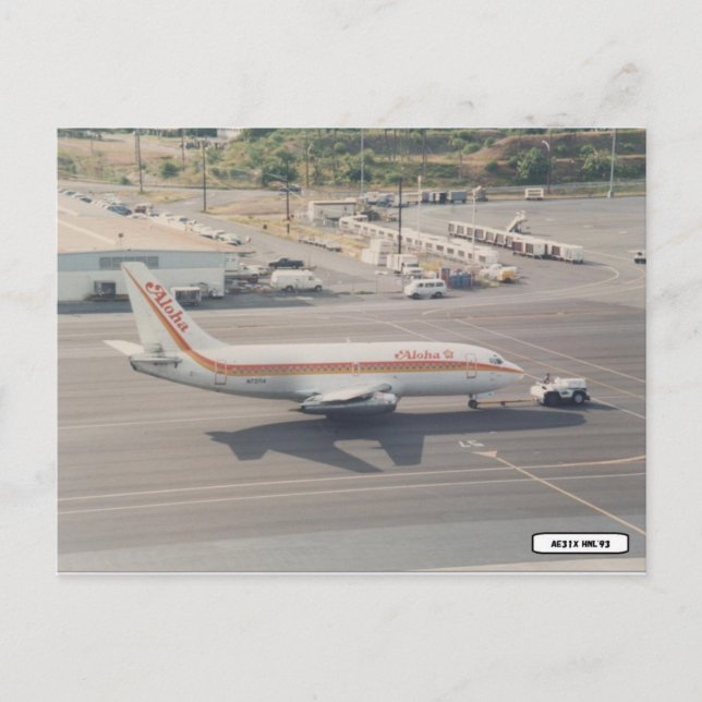 Carte Postale Aloha old scheme (Devant)