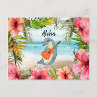 Aloha tropical Penser à vous Guitare dauphin
