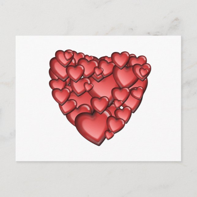 Carte Postale Alot de coeur (Devant)