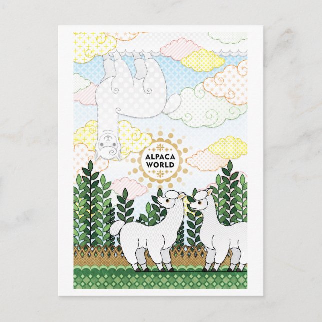 Carte Postale ALPACA WORLD(remake) (Devant)