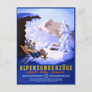 Carte Postale ALpensonderzuge, Allemagne