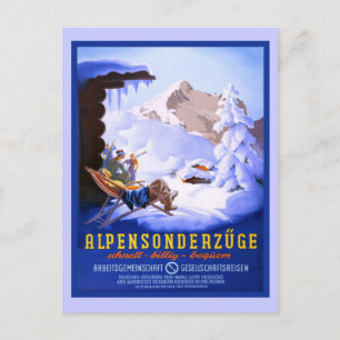 Carte Postale Alpensonderzuge, Germany