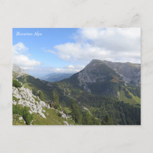 Carte Postale Alpes bavaroises