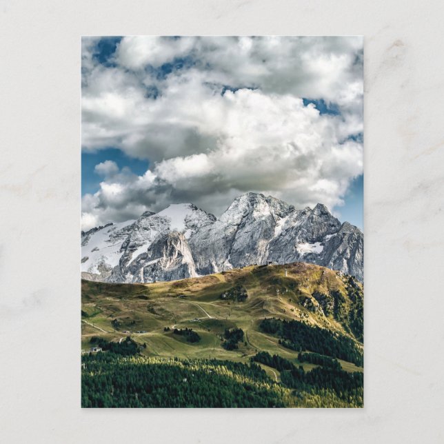 Carte Postale Alpes Dolomites, Italie (Devant)