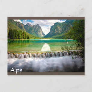 Carte Postale Alpes Italie Dolomites