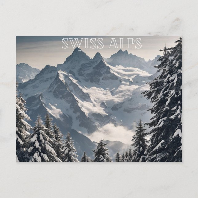 Carte Postale Alpes suisses (1) (Devant)