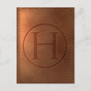 Carte Postale alphabet lettre H