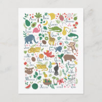 Alphabet tropical pour enfants
