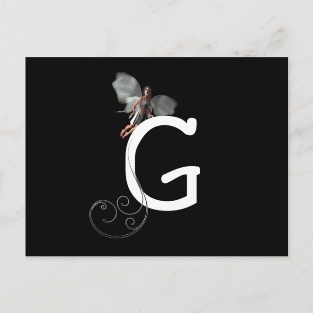 Carte Postale Alphabets Fairy (Devant)