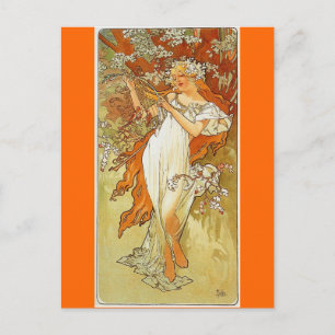 Carte Postale Alphonse Mucha