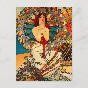 Carte postale Alphonse Mucha Monte Carlo