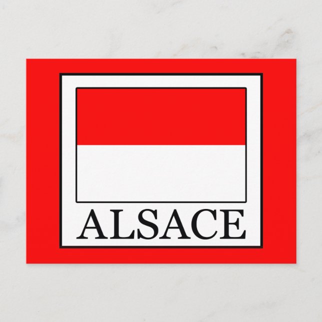 Carte Postale Alsace (Devant)