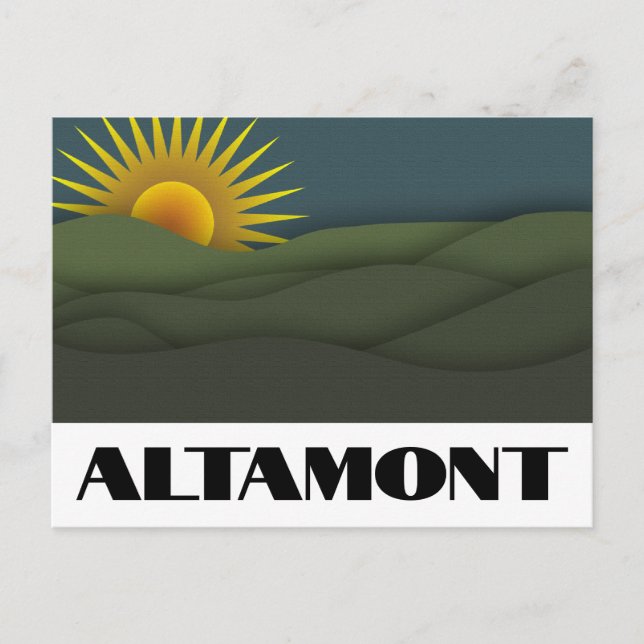 Carte Postale Altamont site californien du concert gratuit de 19 (Devant)