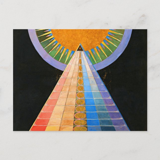 Carte Postale Altarpiece Hilma Af Klint No 1 (Devant)