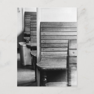 Carte Postale Altes Zugabteil