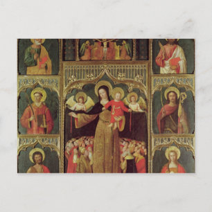 Carte Postale Altesse de la Vierge du Rosaire, c.1500