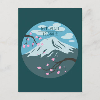 Carte Postale Altitude du Mont Fuji