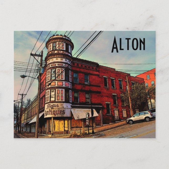 Carte postale Alton (Devant)