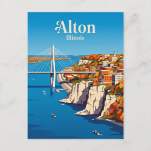 Carte Postale Alton Illinois