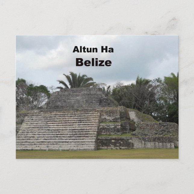 Carte Postale Altun Ha, Belize (Devant)