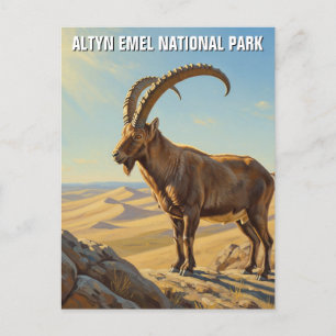 Carte Postale Altyn Emel Parc national du Kazakhstan Voyage