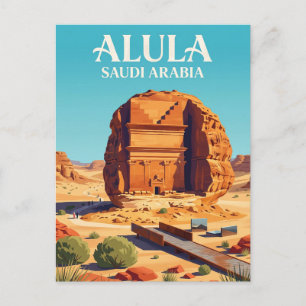Carte Postale AlUla Arabie Saoudite