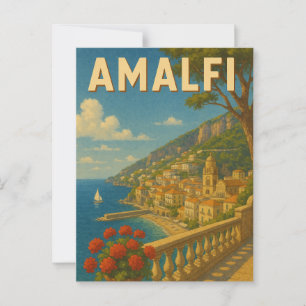 Carte postale Amalfi Italie