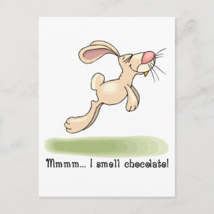 Carte Postale Amant au chocolat