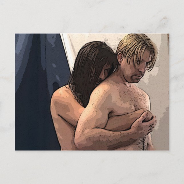 Carte Postale Amants (Devant)