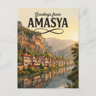 Carte Postale Amasya Turquie