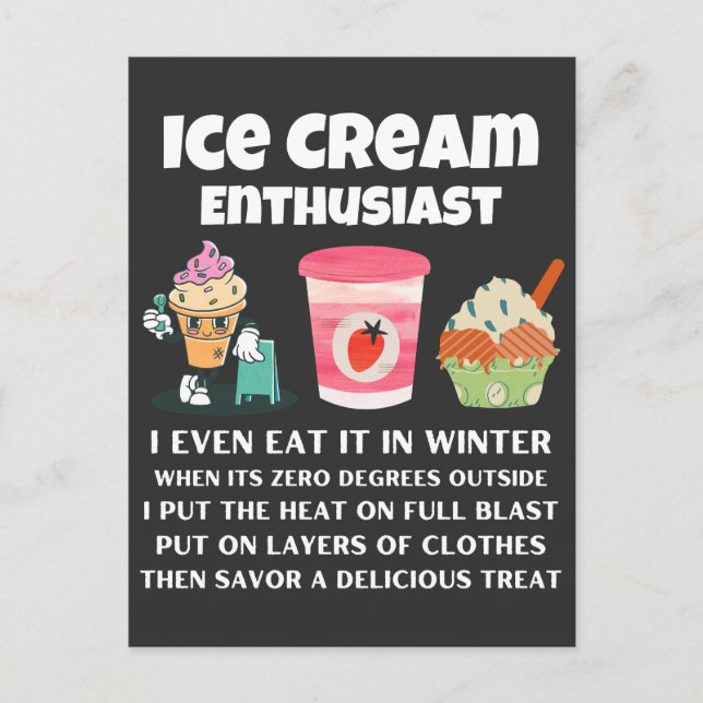 Carte Postale Amateur de glace en hiver    (Devant)