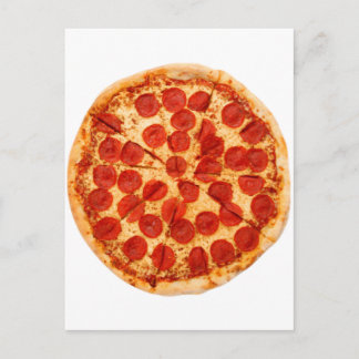 Carte Postale amateur de pizza classique