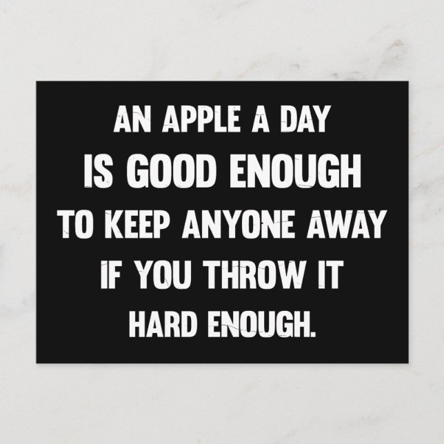 Carte Postale Amateur de sarcasme | Saycasm dit | Sarcastique (Devant)