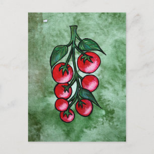 Carte Postale Amateur de Tomates