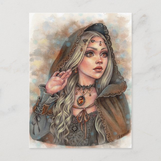 Carte postale Amber Enchantress (Devant)