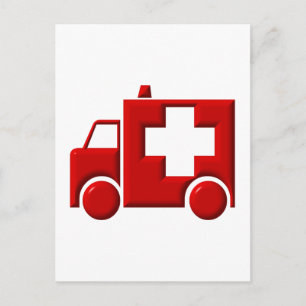 Carte Postale Ambulance / TEM