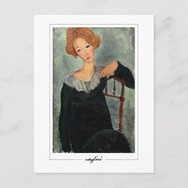 Carte Postale Amedeo Modigliani #12 - Beaux-Arts (Devant)