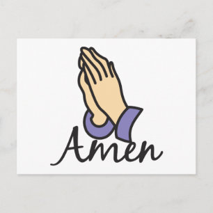 Carte Postale Amen