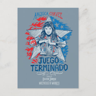 Carte Postale America Chavez - Jeu Terminé