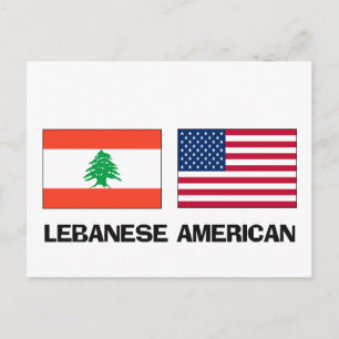 Carte Postale Américain libanais